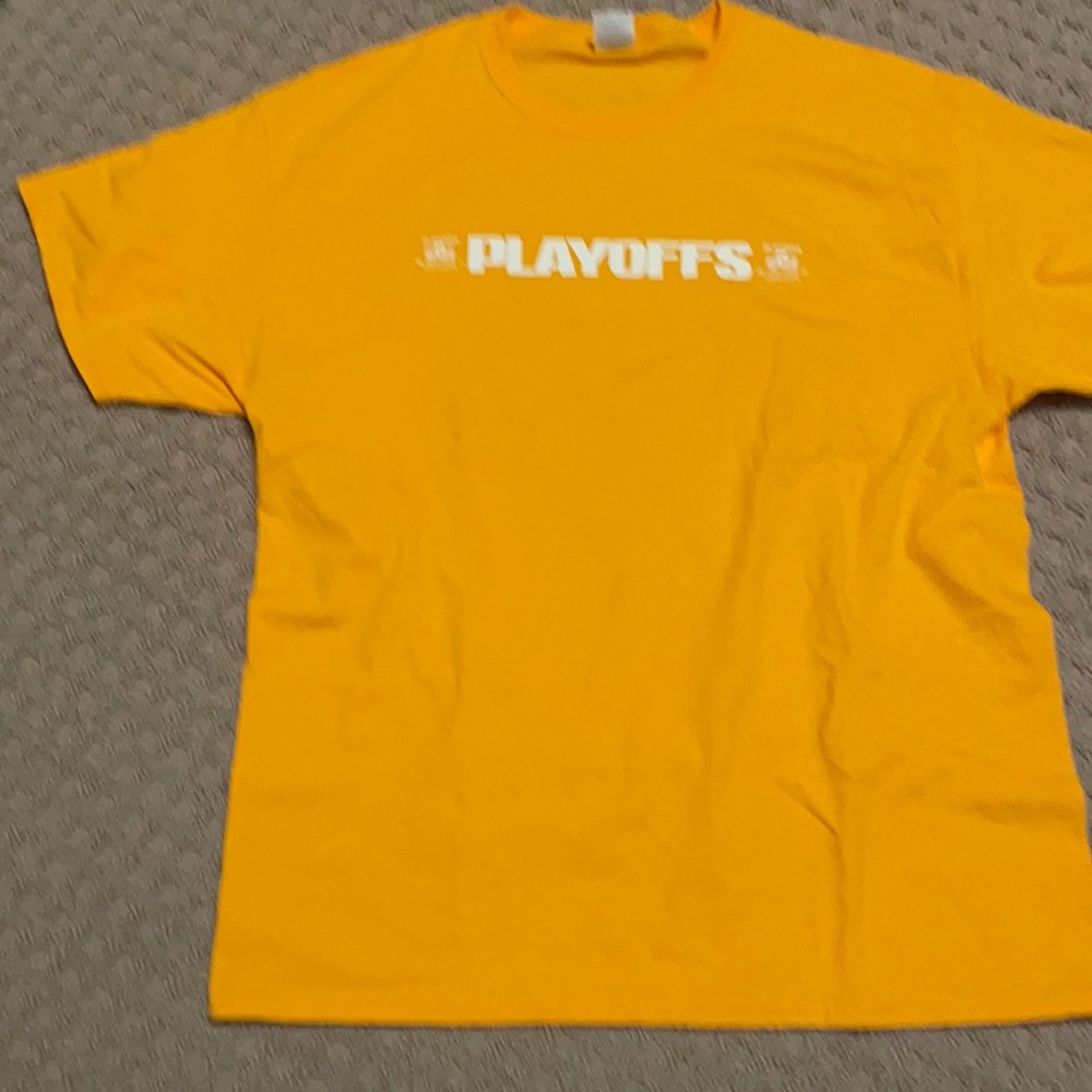 New 2021 Utah Jazz NBA playoffs yellow tshirt size XL (3 for $15)